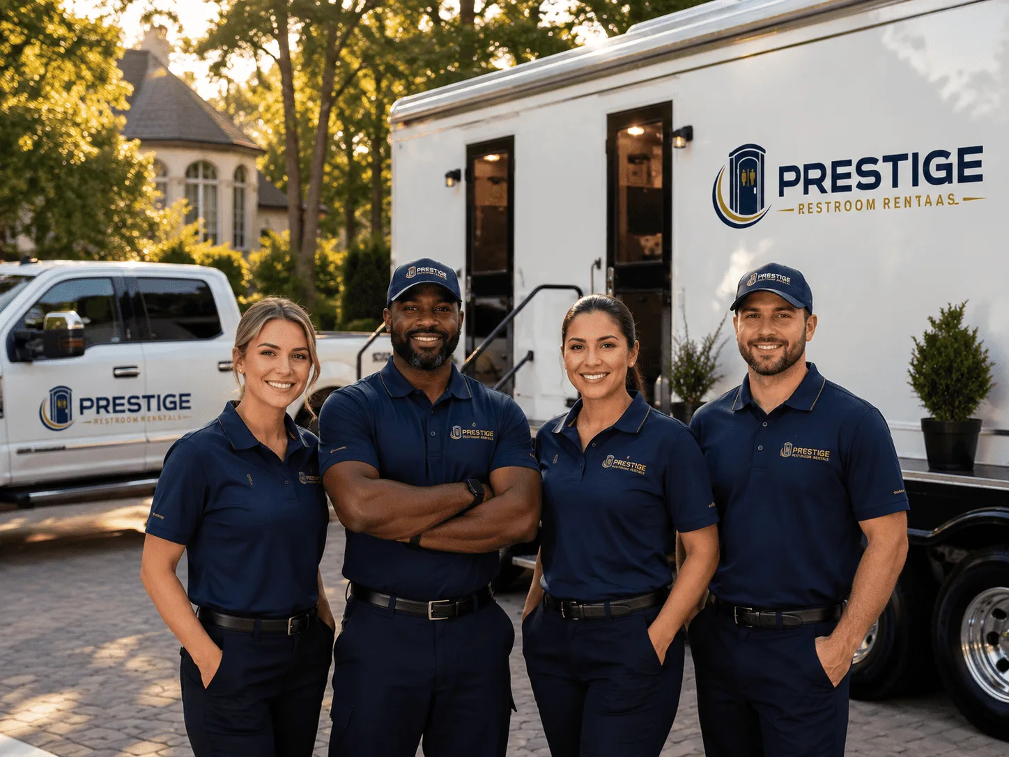 Trusted Luxury Portable Restrooms company in Morrow, OH
